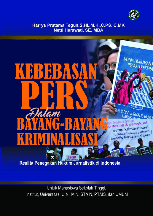 Sampul buku Kebebasan pers dalam...